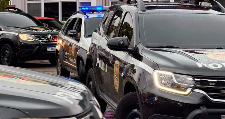 Polícia Civil de SP prende 5 integrantes de facção que movimentou R$ 33 milhões com tráfico de drogas e armas